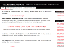 Tablet Screenshot of littlepenishumiliation.net